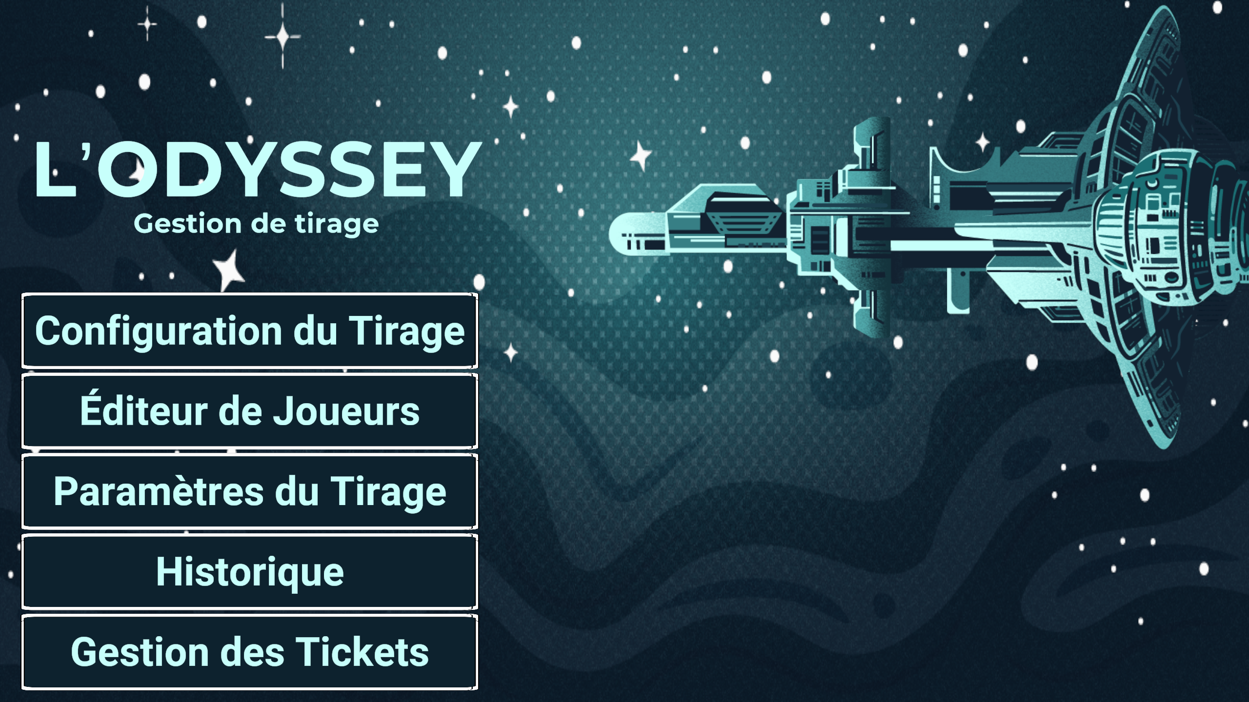 L'ODYSSEY Stream Tirage